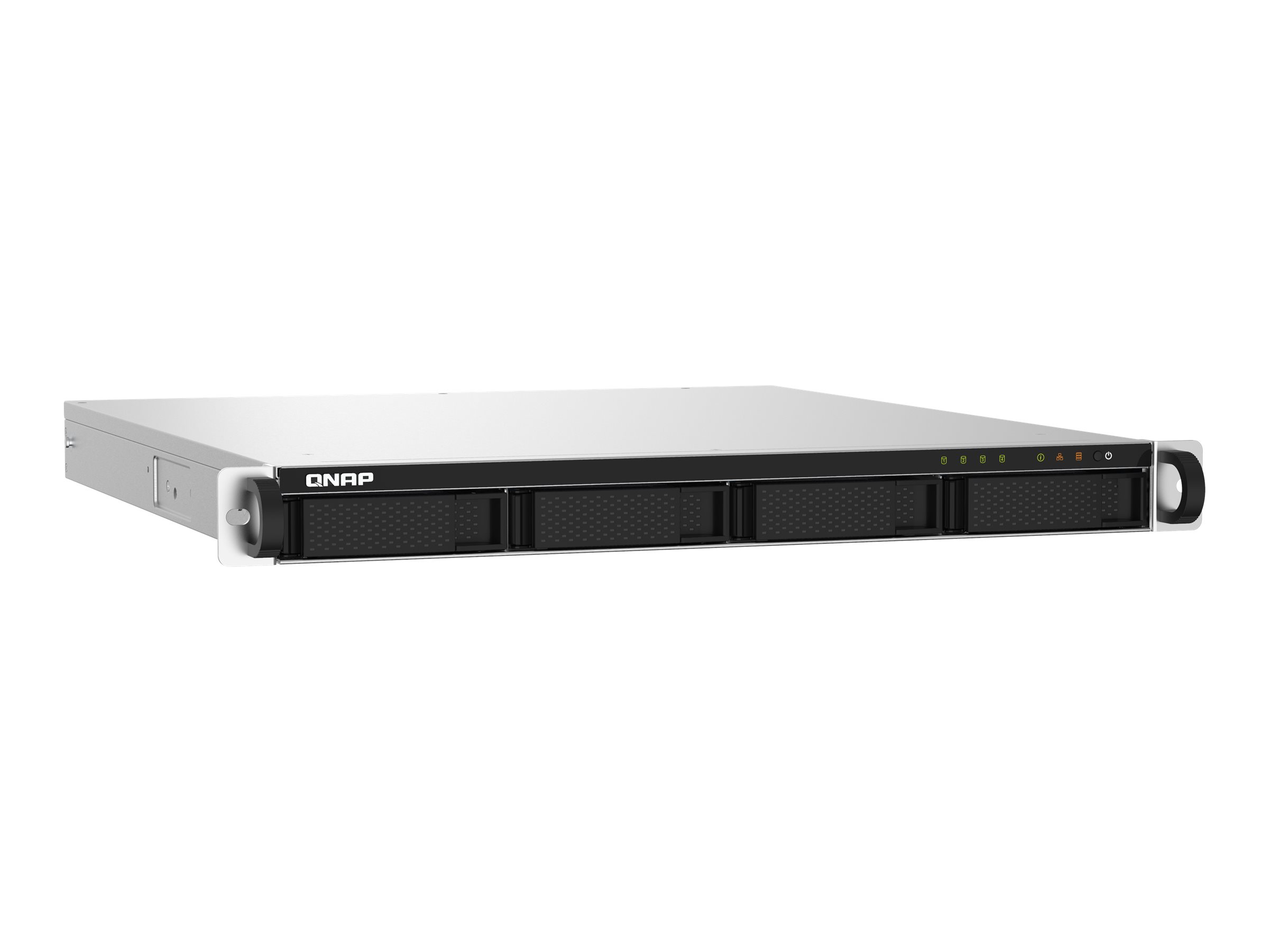 QNAP TS-432PXU-RP - Serveur NAS - 4 Baies - rack-montable - SATA 6Gb/s - RAID RAID 0, 1, 5, 6, 10, JBOD - RAM 2 Go - Gigabit Ethernet / 2.5 Gigabit Ethernet / 10 Gigabit Ethernet - iSCSI support - 1U - TS-432PXU-RP-2G - NAS