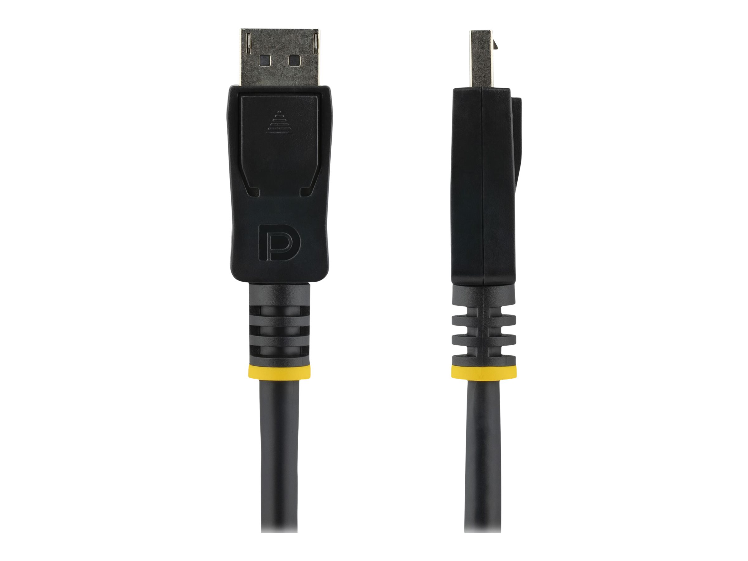 StarTech.com Câble DisplayPort Mâle vers Mâle avec verrouillage  - Cordon DP M / M - 7m - Câble DisplayPort - DisplayPort (M) pour DisplayPort (M) - 7 m - verrouillé - noir - DISPL7M - Câbles pour périphérique