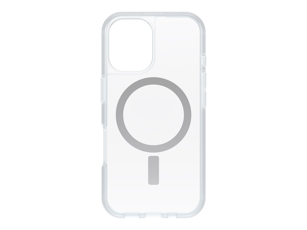 OtterBox React Series - Coque de protection pour téléphone portable - compatibilité avec MagSafe - plastique recyclé - clair - pour Apple iPhone 16 - 77-96245 - Coques et étuis pour téléphone portable