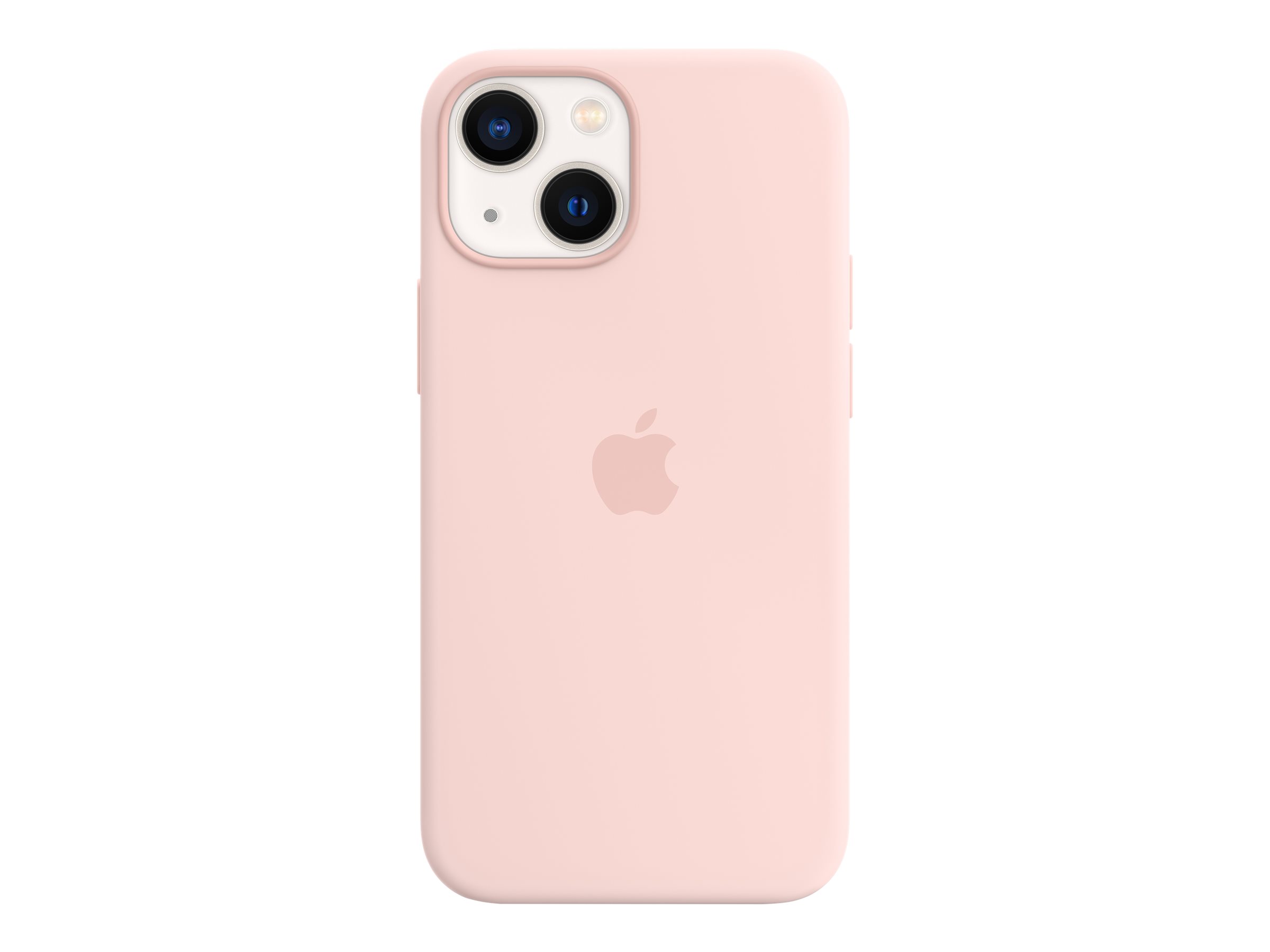 Apple - Coque de protection pour téléphone portable - avec MagSafe - silicone - rose craie - pour iPhone 13 mini - MM203ZM/A - Coques et étuis pour téléphone portable