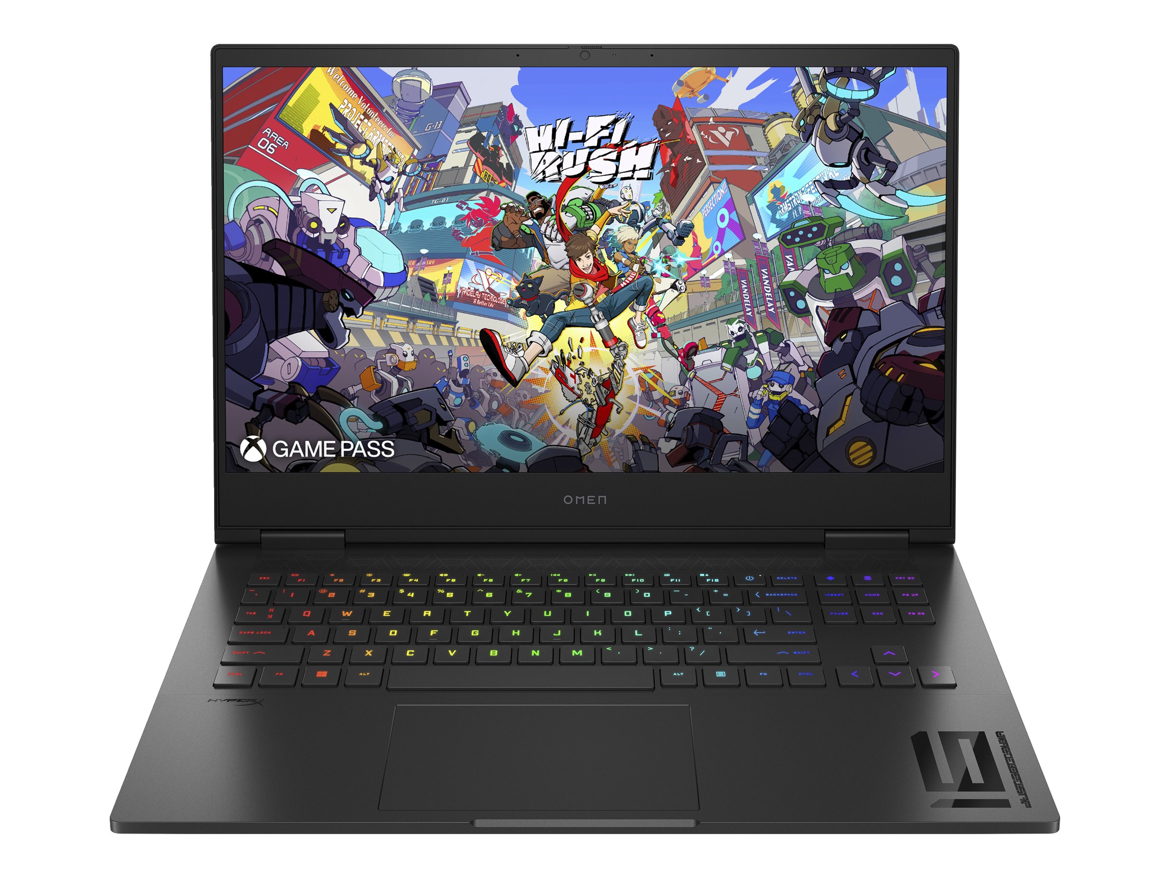 OMEN by HP Laptop 16-wf1098nf - Intel Core i9 - i9-14900HX / jusqu'à 5.8 GHz - Win 11 Home - GeForce RTX 4070 - 32 Go RAM - 2 To SSD NVMe, TLC - 16.1" IPS 2560 x 1440 (QHD) @ 240 Hz - Gigabit Ethernet - Wi-Fi 7, Bluetooth - aluminium noir céleste - clavier : Français - AW0V7EA#ABF - Ordinateurs portables