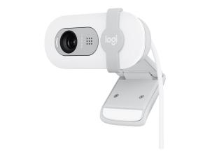 Logitech BRIO 100 - Webcam - couleur - 2 MP - 1920 x 1080 - 720p, 1080p - audio - USB - 960-001617 - Webcams