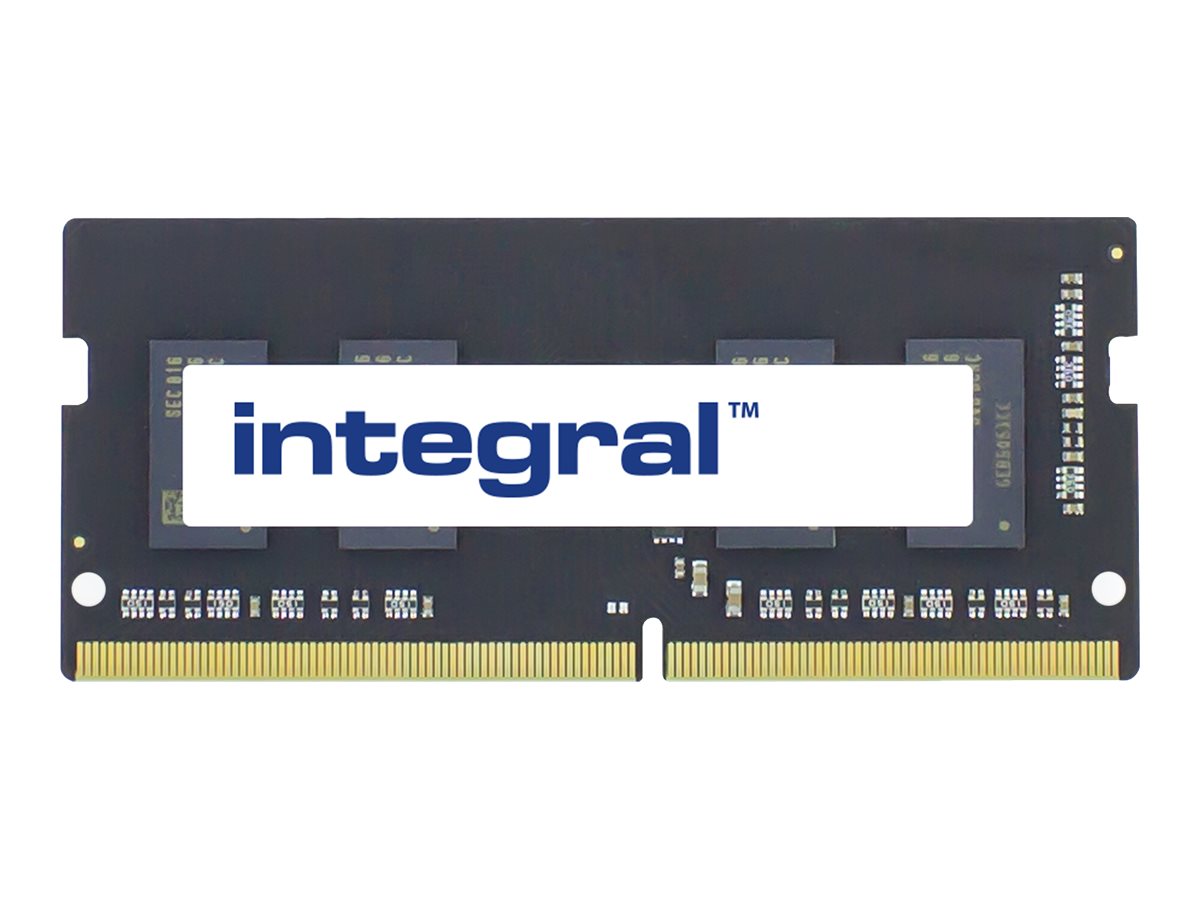 Integral - DDR4 - module - 4 Go - SO DIMM 260 broches - 2666 MHz / PC4-21300 - CL19 - 1.2 V - mémoire sans tampon - non ECC - IN4V4GNEUSX - Mémoire pour ordinateur portable
