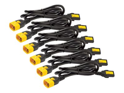APC - Câble d'alimentation - power IEC 60320 C13 pour IEC 60320 C14 - 10 A - 1.83 m - noir - Mondial - pour P/N: SCL500RMI1UC, SCL500RMI1UNC, SMTL750RMI2UC, SRT1500RMXLI, SRT1500XLI, SRT2200XLI-KR - AP8706S-WW - Câbles d'alimentation