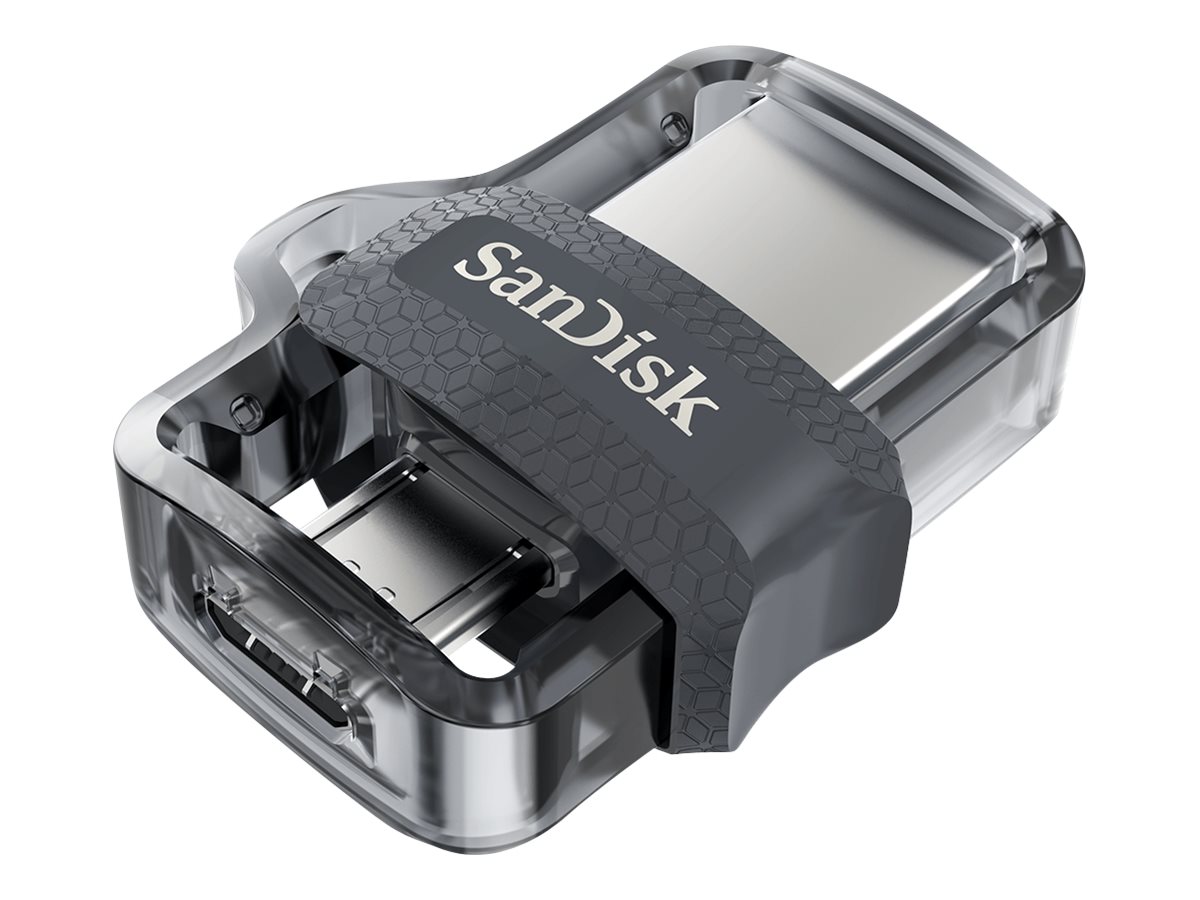 SanDisk Ultra Dual - Clé USB - 32 Go - USB 3.0 / micro USB - SDDD3-032G-G46 - Lecteurs flash