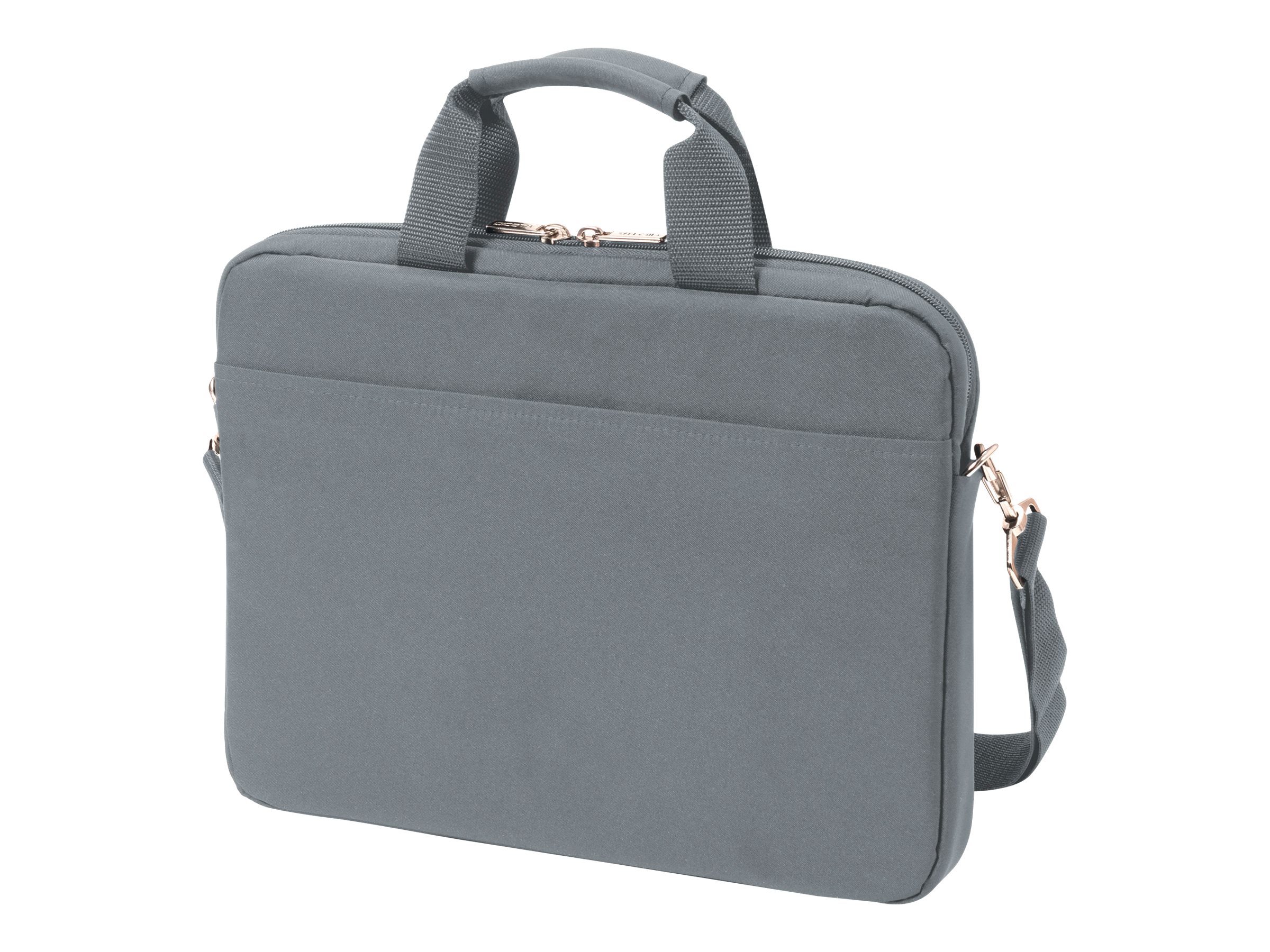 DICOTA Eco BASE - Slim - sacoche pour ordinateur portable - 13" - 14.1" - gris - D31305-RPET - Sacoches pour ordinateur portable