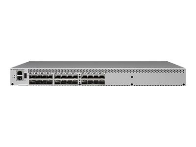 HPE SN3000B 16Gb 24-port/12-port Active Fibre Channel Switch - Commutateur - 12 x SFP+ - Montable sur rack - recommercialisé - QW937BR#ABB - SAN