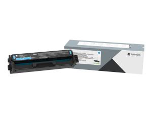 Lexmark - Cyan - original - cartouche de toner - pour Lexmark C3224dw, MC3224adwe, MC3224dwe, Professional Working Bundle - C320020 - Cartouches de toner