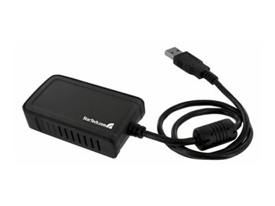 StarTech.com Adaptateur / Convertisseur vidéo USB 2.0 vers VGA HD15 - Carte graphique externe - Mâle / Femelle - 1440x900 - Adaptateur vidéo - Conformité TAA - USB mâle pour HD-15 (VGA) femelle - 7.5 cm - gris - pour P/N: MXT101MM - USB2VGAE2 - Accessoires pour téléviseurs