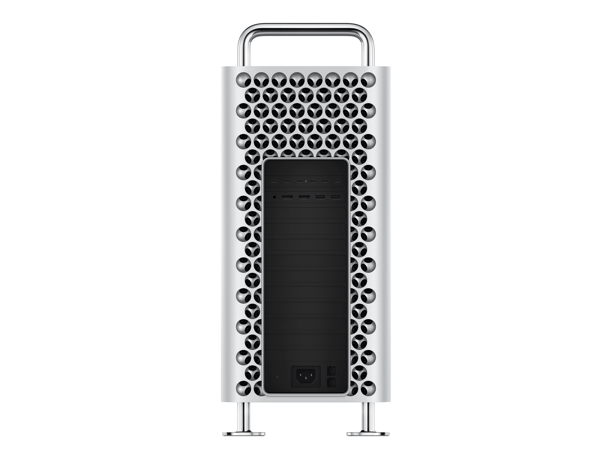 Apple Mac Pro - Tour M2 Ultra jusqu'à - RAM 64 Go - SSD 1 To - M2 Ultra 60-core GPU - Gigabit Ethernet, 2.5 Gigabit Ethernet, 5 Gigabit Ethernet, 10 Gigabit Ethernet, IEEE 802.11ax (Wi-Fi 6E), Bluetooth 5.3 - macOS Sequoia 15.0 - moniteur : aucun - argent - Z1JZ - Ordinateurs de bureau