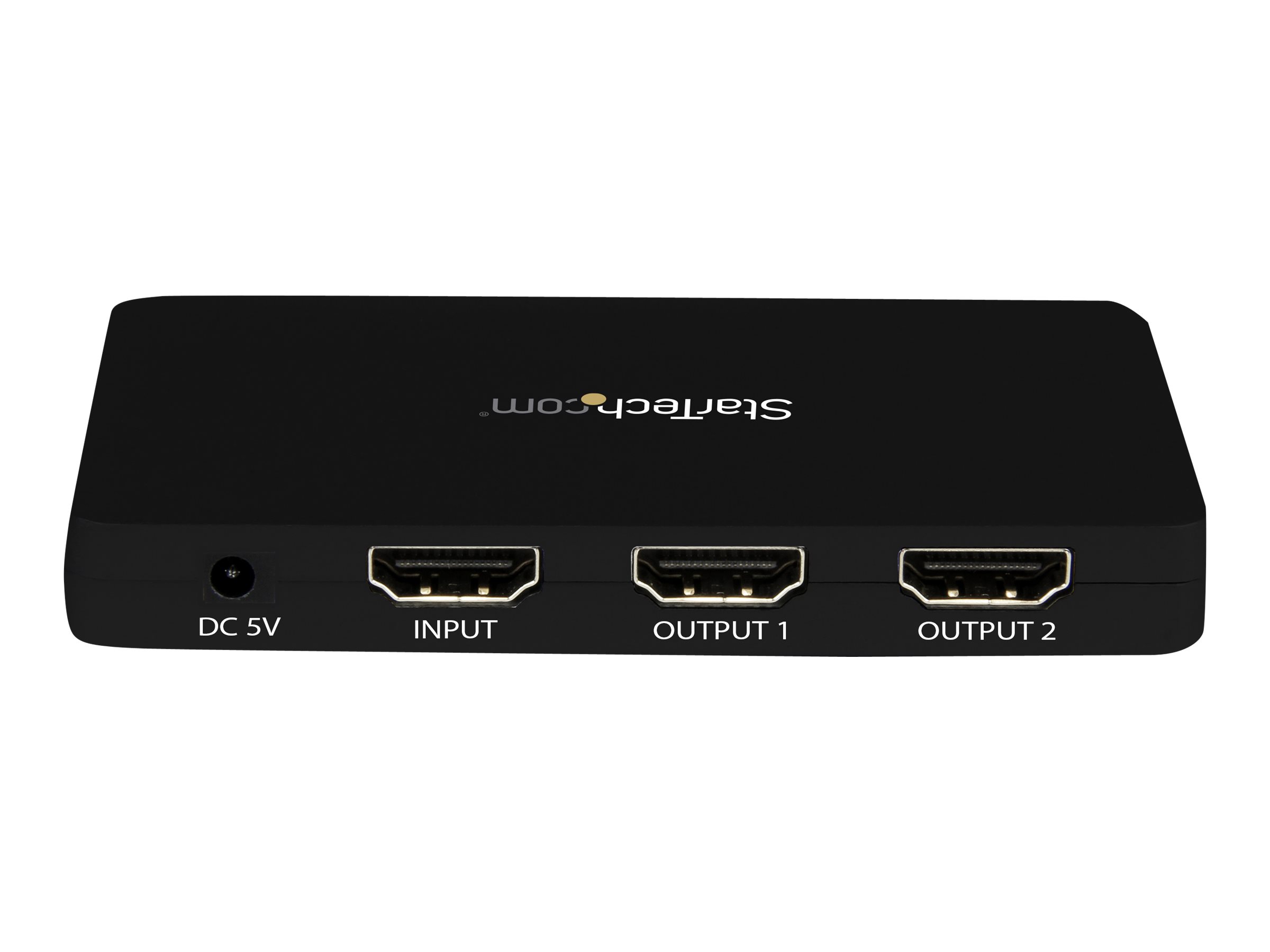 StarTech.com Répartiteur vidéo HDMI 4K à 2 ports - Splitter HDMI 1 x 2 avec boîtier en aluminium - 4K @ 30Hz - Commutateur vidéo/audio - 2 x HDMI - de bureau - pour P/N: SVA5H2NEUA - ST122HD4K - Commutateurs audio et vidéo