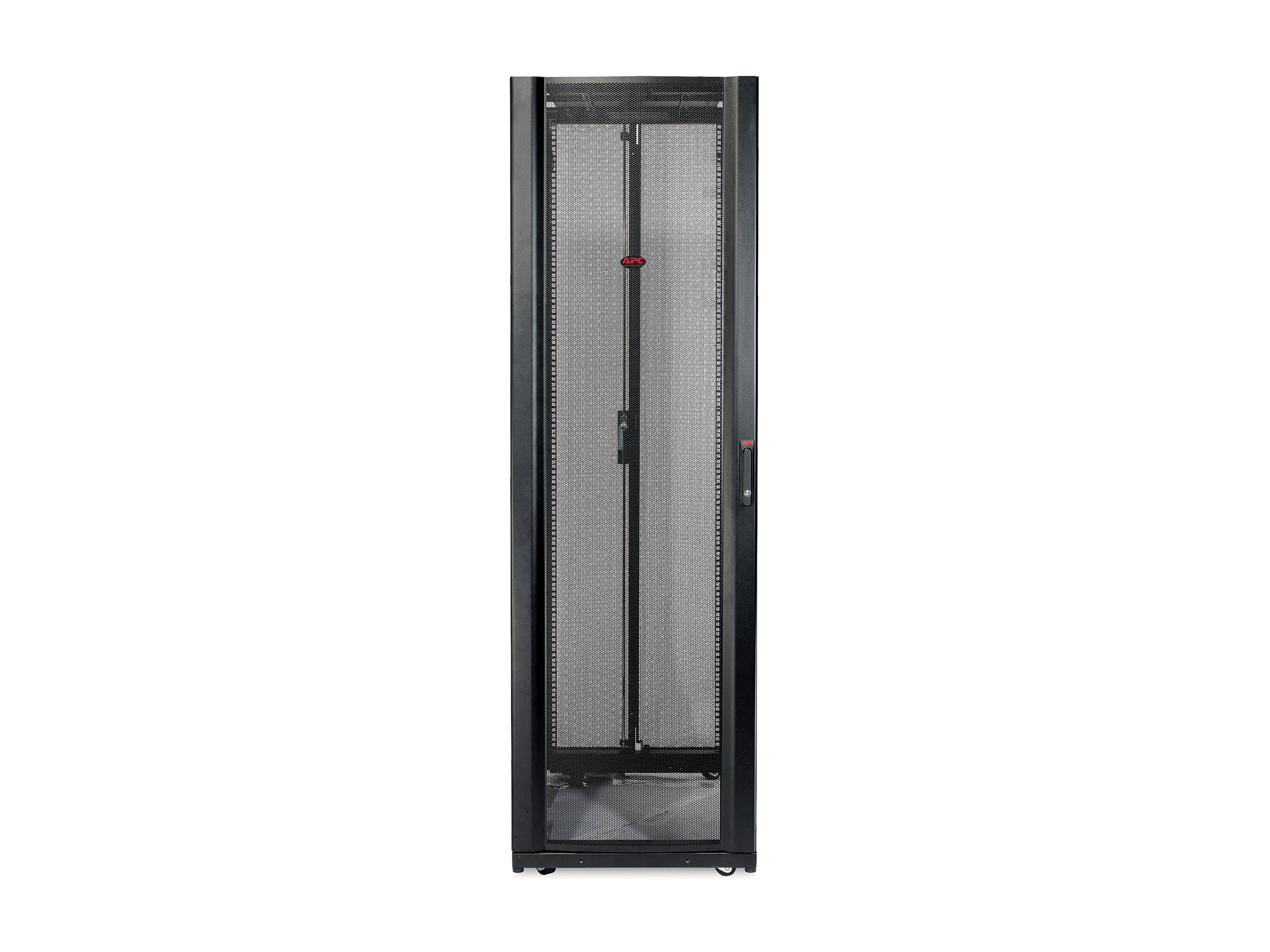 APC NetShelter SX - Rack - noir - 48U - 19" - pour P/N: SUA1000RM2U, SUA1000RM2U-TU, SUA1000RMI2U, SUA2200RMXLI3U, SUA5000RMI5U - AR3107 - Accessoires pour serveur