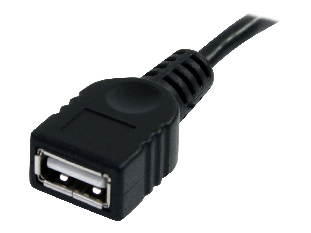 StarTech.com Câble d'extension USB 2.0 A vers A de 90 cm - Rallonge USB - M/F - Rallonge de câble USB - USB (M) pour USB (F) - USB 2.0 - 91 cm - noir - pour P/N: 35FCREADBK3, ICUSB2321F, ICUSB232V2, LTUB1MBK, MSDREADU2OTG, ST4300USB3EU, UUSBOTG - USBEXTAA3BK - Câbles USB