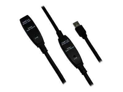 MCL - Rallonge de câble USB - USB type A (M) pour USB type A (F) - USB 3.0 - 25 m - actif - MC923AMF/A-25M - Câbles USB
