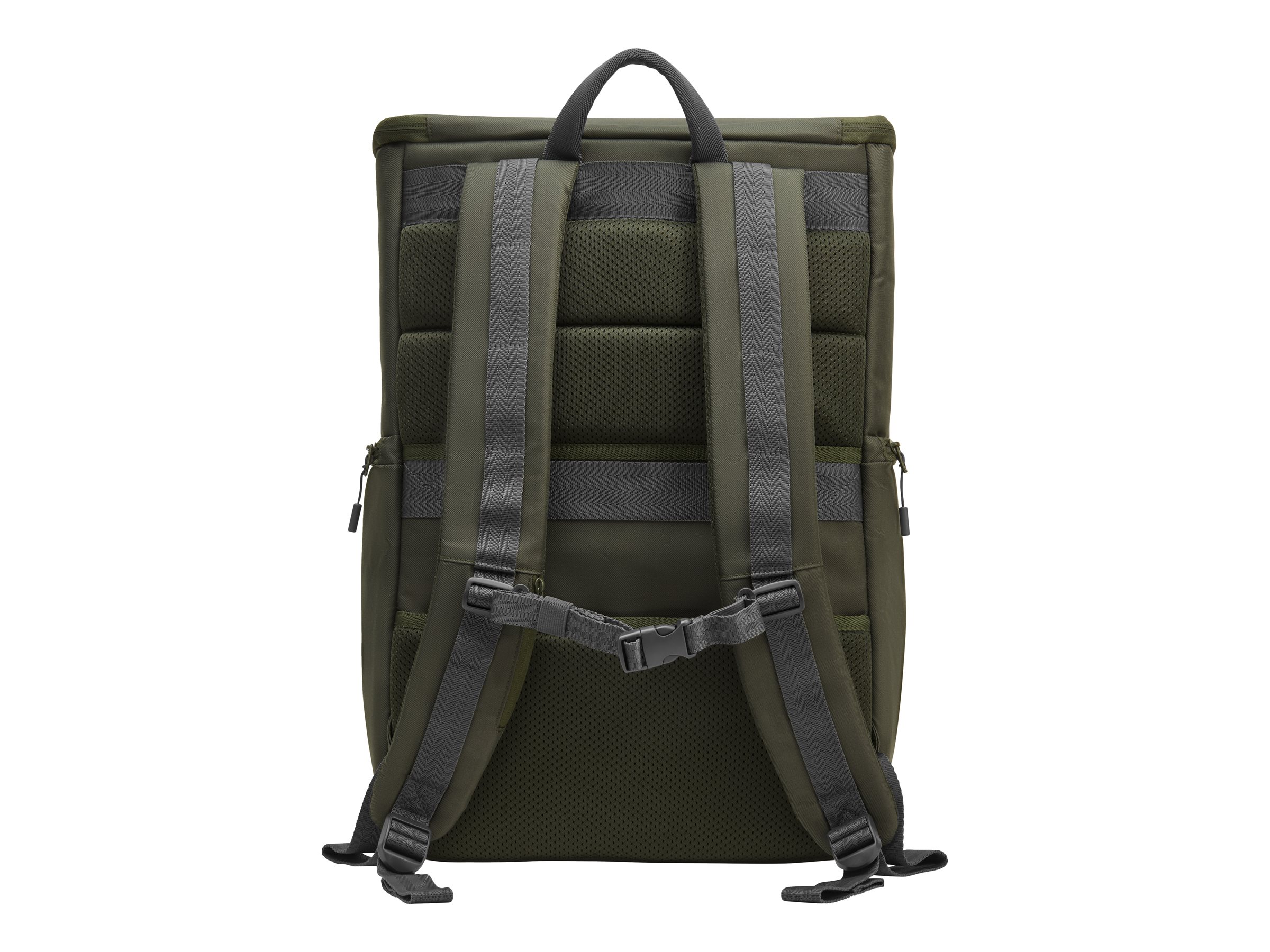 HP Laptop Backpack - Sac à dos pour ordinateur portable - modulaire - 15.6" - gris, vert - 9J496AA - Sacoches pour ordinateur portable