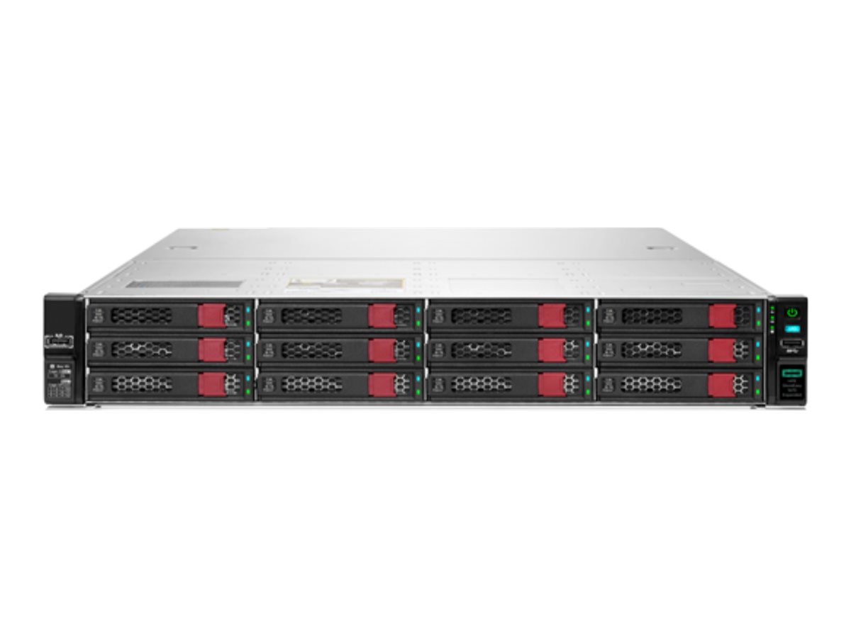 HPE StoreEasy 1670 Expanded Storage - Serveur NAS - 12 Baies - 32 To - rack-montable - Serial ATA-600 / SAS 3.0 / PCI Express (NVMe) - HDD 4 To x 8 - RAID RAID 0, 1, 5, 6, 10, 50, 60, 1ADM, 10ADM - RAM 16 Go - Gigabit Ethernet - iSCSI support - 2U - BTO - S2A30A - NAS