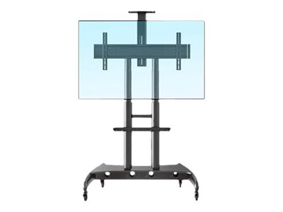 InFocus Standard - Chariot - pour Écran LCD - noir - Taille d'écran : 55"-86" - INA-MCART - Chariots