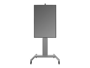 Neomounts NM-HUB2LIFTSILVER - Chariot - motorisé - pour tableau blanc interactif - argent - Taille d'écran : 50"-51" - Interface de montage : 350 x 350 mm - pour Microsoft Surface Hub 2S 50" - NM-HUB2LIFTSILVER - Montages d'équipement audio et vidéo