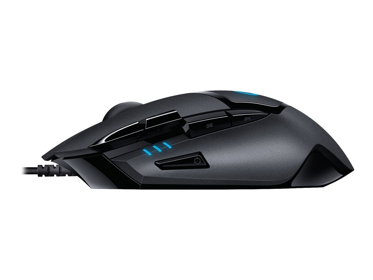 Logitech Hyperion Fury G402 - Souris - pour droitiers - 8 boutons - filaire - USB - 910-004067 - Souris