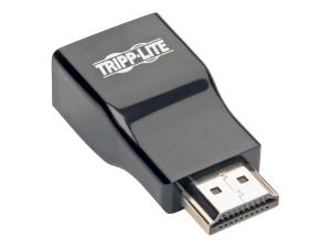 Tripp Lite HDMI to VGA Adapter Converter for Ultrabook / Laptop Chromebook - Adaptateur vidéo - HDMI mâle pour HD-15 (VGA) femelle - moulé - P131-000 - Accessoires pour téléviseurs