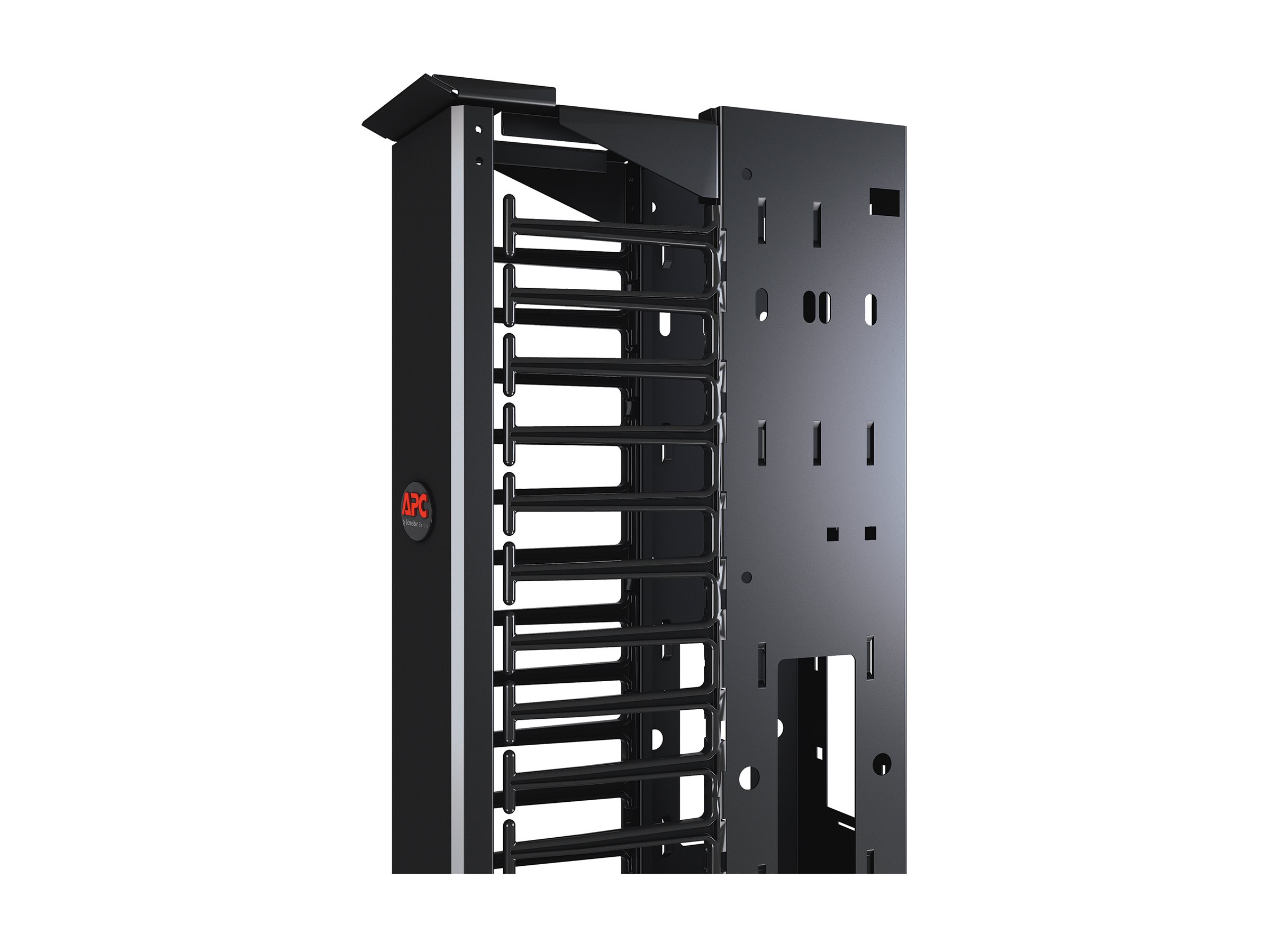 APC Cable Management - Kit de gestion de câbles pour rack - noir - pour P/N: NBWL0355A, SMC15002U-BR, SMT3000I2U-BR, SMX2000LVNCUS, SMX3000HV-BR, SMX3000LV2U-BR - AR8615 - Accessoires pour serveur