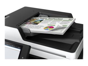 Epson WorkForce Enterprise WF-C17590 D4TWF - Imprimante multifonctions - couleur - jet d'encre - A3 (297 x 420 mm) (original) - A3 (support) - jusqu'à 75 ppm (copie) - jusqu'à 75 ppm (impression) - 2350 feuilles - 33.6 Kbits/s - Gigabit LAN, Wi-Fi(n), NFC, USB 3.0, hôte USB 2.0 - C11CH01401 - Imprimantes multifonctions