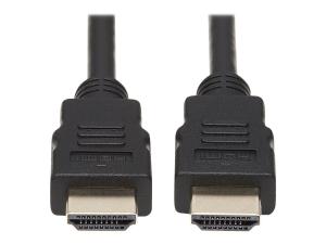 Eaton Tripp Lite Series High Speed HDMI Cable with Ethernet, UHD 4K, Digital Video with Audio (M/M), 6 ft. (1.83 m) - Câble HDMI avec Ethernet - HDMI mâle pour HDMI mâle - 1.8 m - noir - P569-006 - Câbles HDMI
