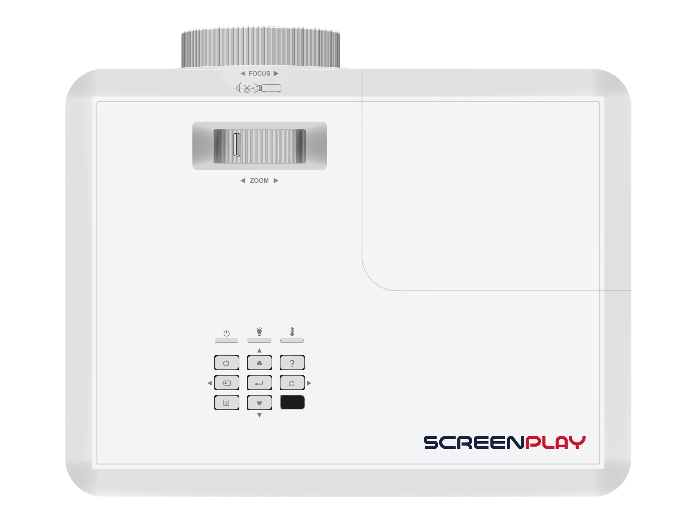 InFocus ScreenPlay Genesis I SP124 - Projecteur DLP - UHP - portable - 3D - 4000 lumens - XGA (1024 x 768) - 4:3 - objectif standard - SP124 - Projecteurs numériques