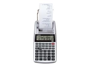 Canon P1-DTSC II - Calculatrice avec imprimante - LCD - 12 chiffres - pile - argent - 2304C001 - Calculatrices
