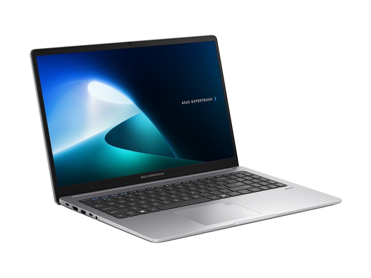 ASUS ExpertBook P1 P1503CVA-S70411W - Intel Core i3 - i3-1315U / jusqu'à 4.5 GHz - Win 11 Home - UHD Graphics - 8 Go RAM - 512 Go SSD NVMe - 15.6" 1920 x 1080 (Full HD) - Gigabit Ethernet - Wi-Fi 6, Bluetooth - gris brouillard - 90NX0881-M00EW0 - Ordinateurs portables