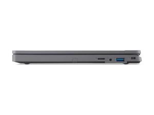 Acer TravelMate B3 Spin 11 TMB311R-33 - Conception inclinable - Intel N-series - N100 / jusqu'à 3.4 GHz - Win 11 Pro Education - UHD Graphics - 4 Go RAM - 64 Go eMMC - 11.6" IPS écran tactile 1366 x 768 - IEEE 802.11b, IEEE 802.11a, IEEE 802.11g, IEEE 802.11n, IEEE 802.11ac, IEEE 802.11ax (Wi-Fi 6E), Bluetooth 5.3 - Wi-Fi 6E, Bluetooth - schiste noir - clavier : Français - NX.VYNEF.003 - Ordinateurs portables