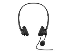 HP G2 - Micro-casque - sur-oreille - filaire - jack 3,5mm - noir ombré - pour HP 245 G9, 256 G8, 25X G9, 34; EliteBook 1040 G9; Pro 260 G9; ProBook 44X G9, 45X G9 - 428K7AA - Écouteurs