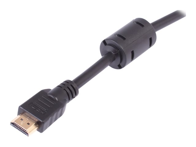 Uniformatic - Câble HDMI - HDMI mâle pour HDMI mâle - 3 m - noir - support 4K - 12408 - Accessoires pour systèmes audio domestiques