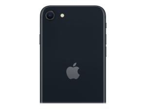 Apple iPhone SE (3rd generation) - 5G smartphone - double SIM / Mémoire interne 256 Go - Écran LCD - 4.7" - 1334 x 750 pixels - rear camera 12 MP - front camera 7 MP - noir minuit - MMXM3ZD/A - iPhone