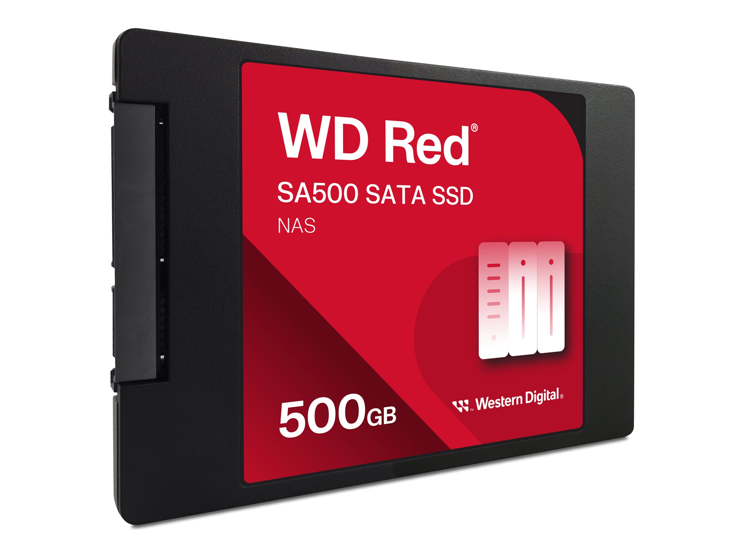 WD Red SA500 WDS500G1R0A - SSD - 500 Go - interne - 2.5" - SATA 6Gb/s - WDS500G1R0A - Disques durs pour ordinateur portable