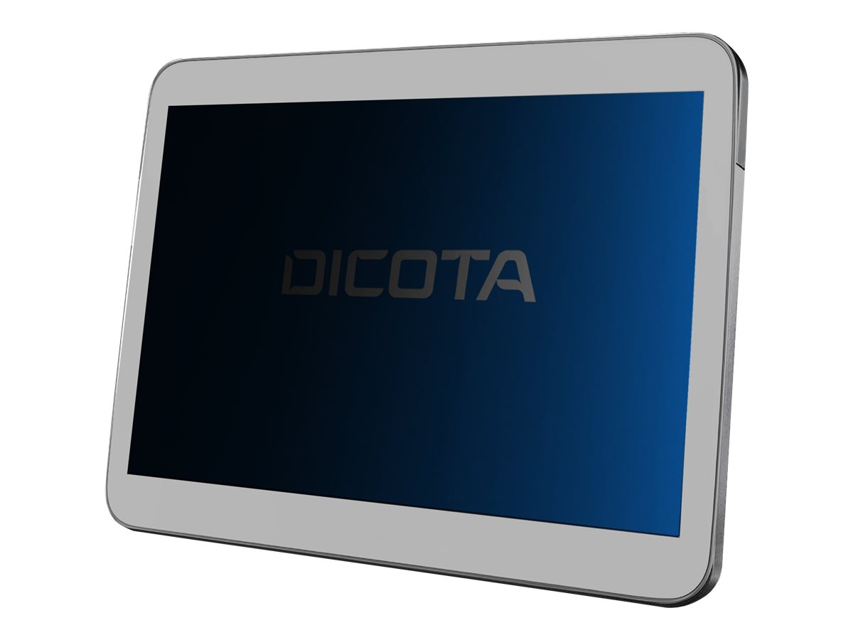 DICOTA - Protection d'écran pour tablette - film - 4 voies - amovible - adhésif - noir - pour Samsung Galaxy Tab S6 Lite - D70413 - Accessoires pour ordinateur portable et tablette