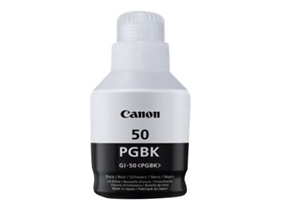 Canon GI 50 PGBK - Noir - original - recharge d'encre - pour PIXMA G5050, G6050, G7050, GM2050, GM4050 - 3386C001 - Cartouches d'encre Canon