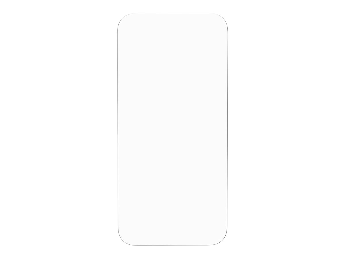 OtterBox - Protection d'écran pour téléphone portable - pour machine à cribler - verre - clair - pour Apple iPhone 15 Plus - 77-93928 - Accessoires pour téléphone portable