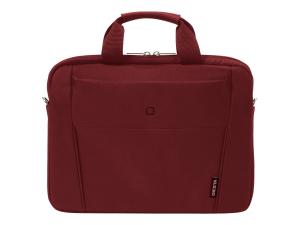 DICOTA Slim Case BASE - Sacoche pour ordinateur portable - 13" - 14.1" - rouge - D31306 - Sacoches pour ordinateur portable
