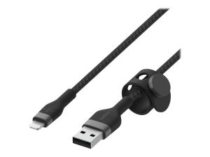 Belkin BOOST CHARGE - Câble Lightning - USB mâle pour Lightning mâle - 2 m - noir - CAA010BT2MBK - Accessoires pour systèmes audio domestiques