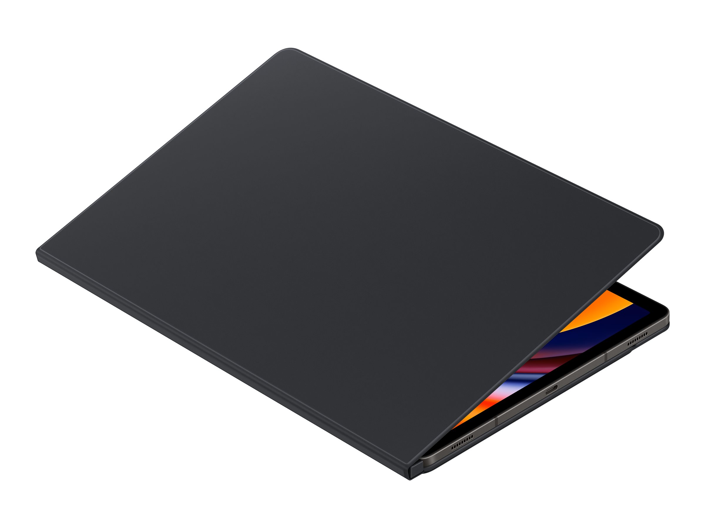 Samsung EF-BX810 - Étui à rabat pour tablette - noir - pour Galaxy Tab S9 FE+, Tab S9+ - EF-BX810PBEGWW - Accessoires pour ordinateur portable et tablette