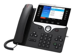 Cisco IP Phone 8861 - Téléphone VoIP - IEEE 802.11a/b/g/n/ac (Wi-Fi) - SIP, RTP, SDP - 5 lignes - Charbon - CP-8861-K9= - Téléphones sans fil
