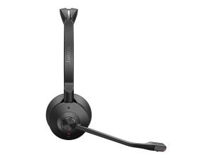 Jabra Engage 75 Stéréo - Micro-casque - sur-oreille - DECT / Bluetooth - sans fil - NFC* - Certifié pour Skype for Business - 9559-583-111 - Écouteurs