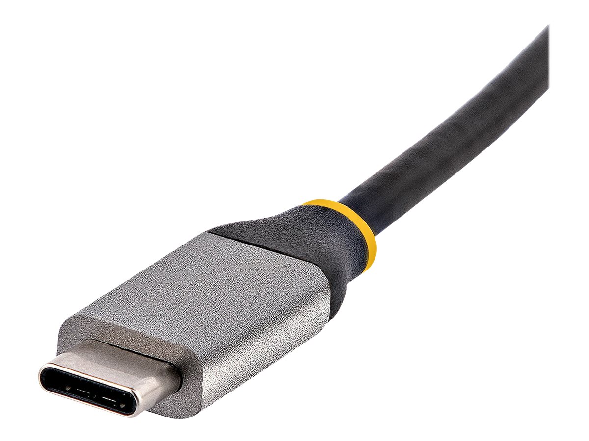 StarTech.com USB-C to Ethernet Adapter, 10/100/1000 Mbps, Gigabit Network Adapter w/ ASIX AX88179A Chip, 1ft/30cm Cable, USB Type C to RJ45 Ethernet Dongle, USB C to LAN Adapter, Windows/macOS/Linux/ChromeOS (US1GC30B2) - Adaptateur réseau - USB-C - Gigabit Ethernet x 1 - gris - US1GC30B2 - Cartes réseau