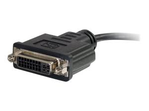 C2G Adaptateur HDMI vers DVI-D - Convertisseur HDMI vers DVI-D Single Link - M/F - Convertisseur vidéo - HDMI - DVI - noir - 41352 - Convertisseurs vidéo