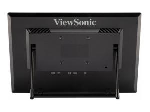 ViewSonic - Écran LED - 16" (15.6" visualisable) - écran tactile - 1366 x 768 @ 60 Hz - TN - 190 cd/m² - 500:1 - 12 ms - HDMI, VGA - haut-parleurs - TD1630-3 - Écrans d'ordinateur