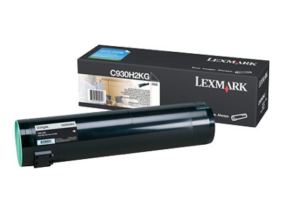 Lexmark - À rendement élevé - noir - original - cartouche de toner LCCP - pour Lexmark C935dn, C935dtn, C935dttn, C935hdn - C930H2KG - Cartouches de toner