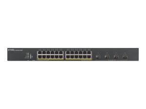 Zyxel XGS1930-28 - Commutateur - intelligent - 24 x 10/100/1000 + 4 x 10 Gigabit SFP+ - Montable sur rack - XGS1930-28-EU0101F - Concentrateurs et commutateurs gigabit