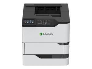Lexmark MS822de - Imprimante - Noir et blanc - Recto-verso - laser - A4/Legal - 1200 x 1200 ppp - jusqu'à 52 ppm - capacité : 650 feuilles - USB 2.0, Gigabit LAN, hôte USB 2.0 - 50G0130 - Imprimantes laser monochromes