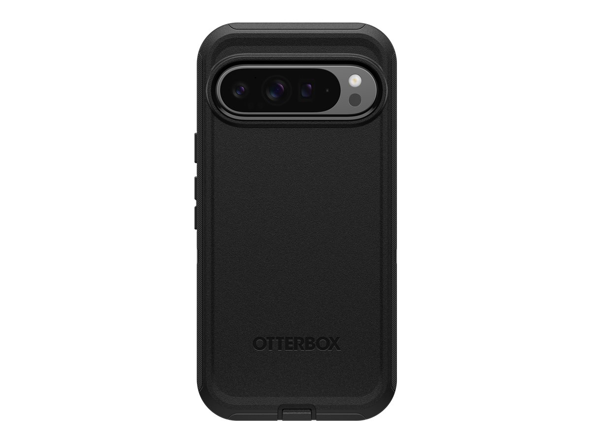 OtterBox Defender Series - Coque de protection pour téléphone portable - robuste - polycarbonate, élastomère thermoplastique (TPE) - noir - pour Google Pixel 9 Pro XL - 77-95634 - Coques et étuis pour téléphone portable